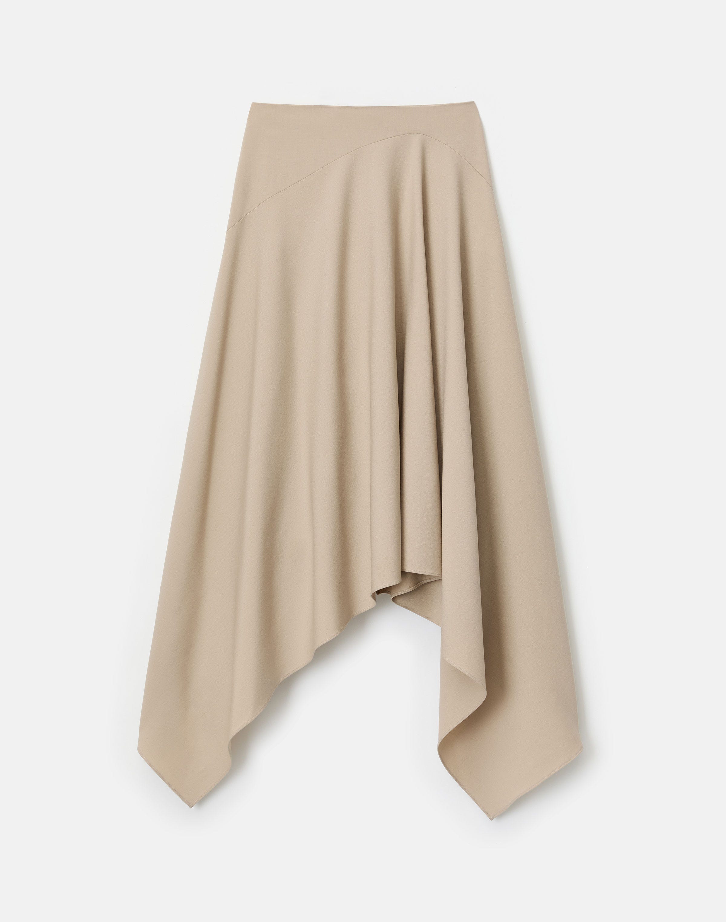 Responsible Stretch Wool Handkerchief Skirt