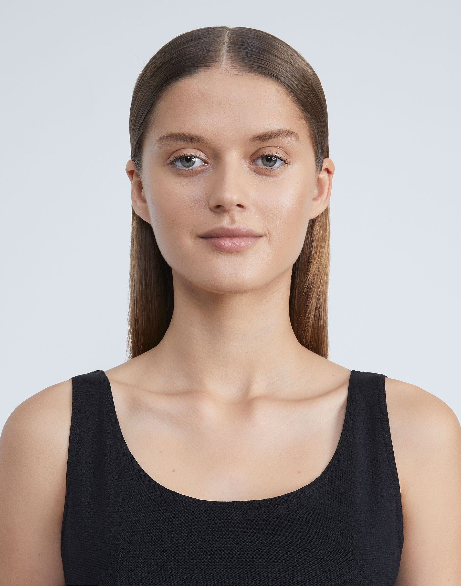 Mesh Jersey Scoop Neck Tank