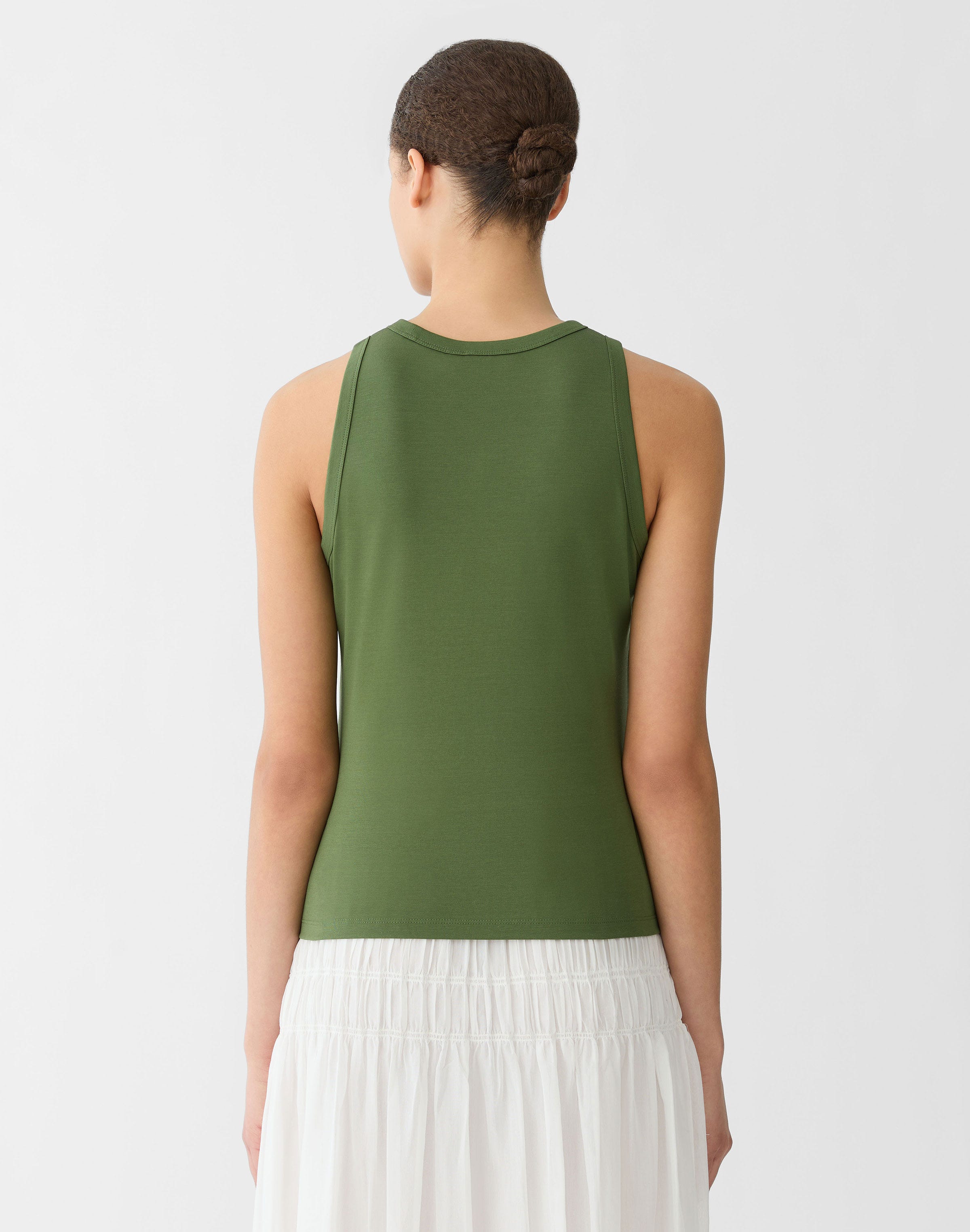 Cotton Rib Racerback Tank
