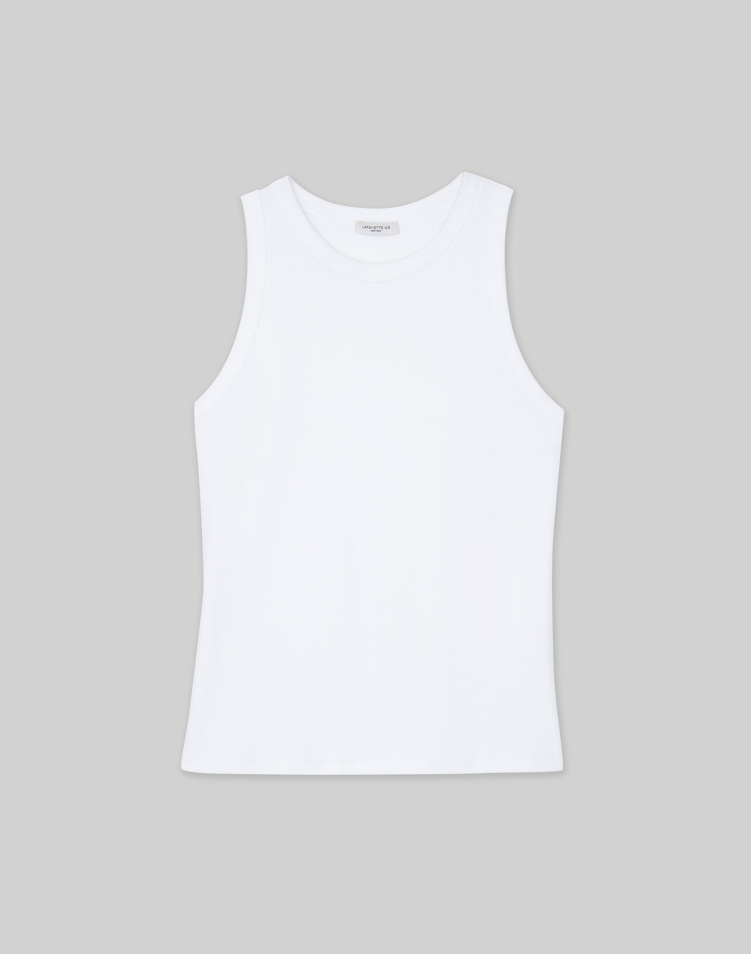 Cotton Rib Racerback Tank