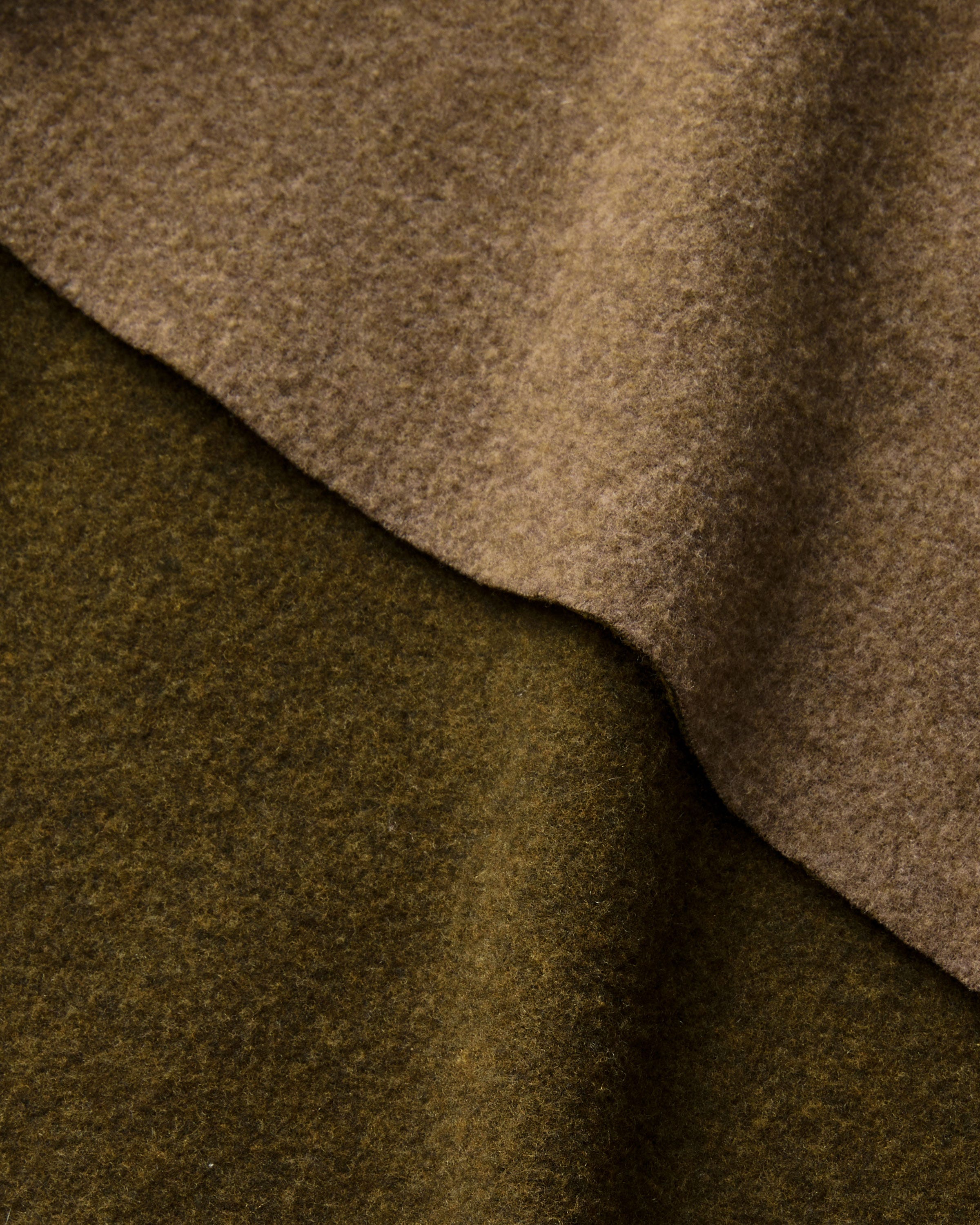 Wool-Cashmere Double Face Jersey Reversible Top