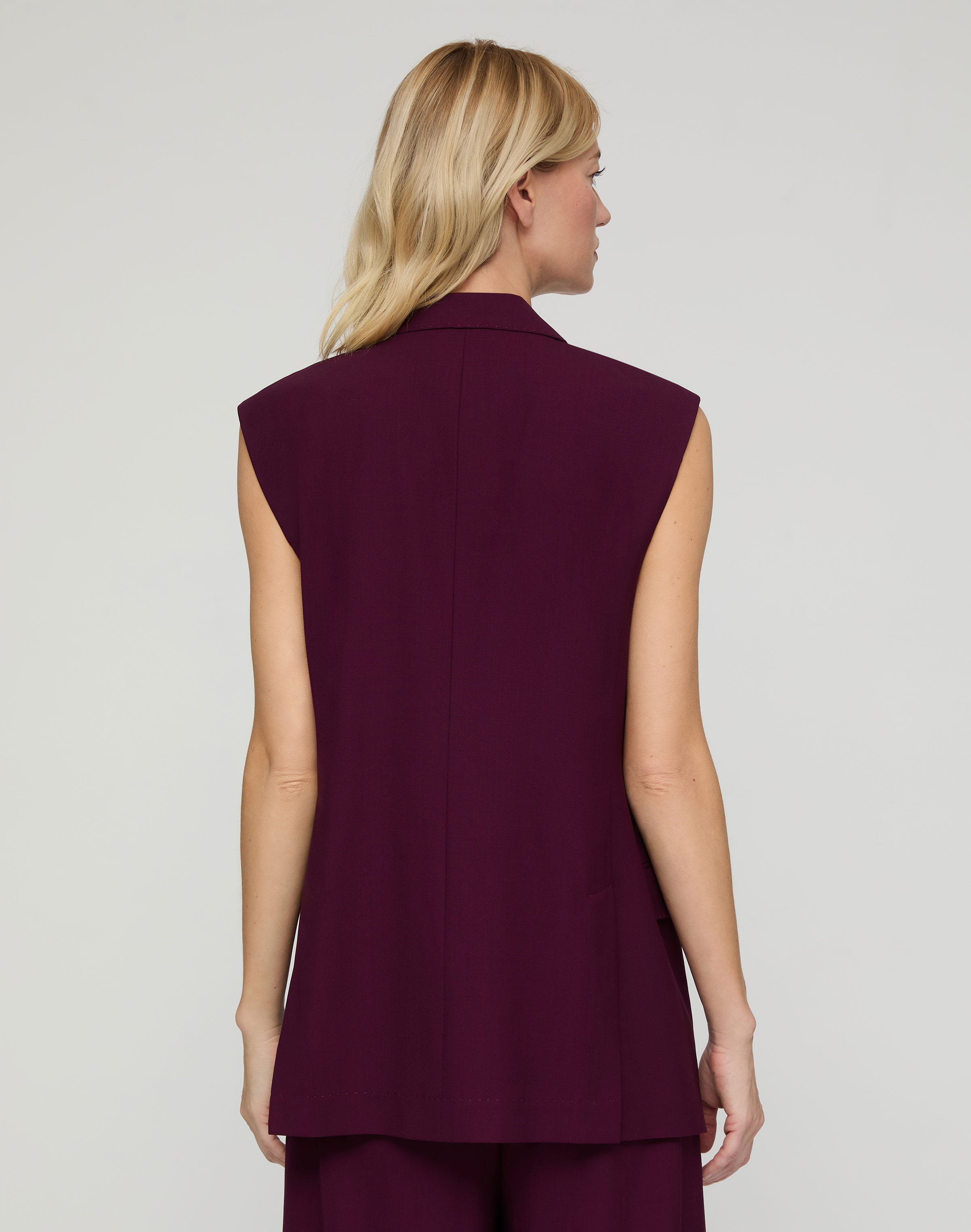Tropical Wool Neapolitan Vest