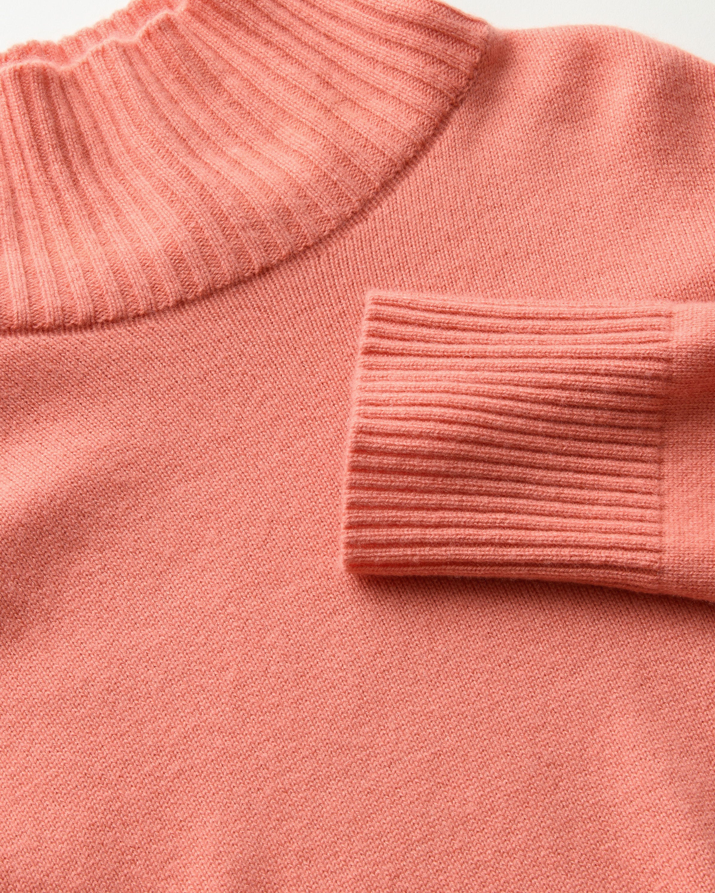 Cashmere Stand Collar Sweater