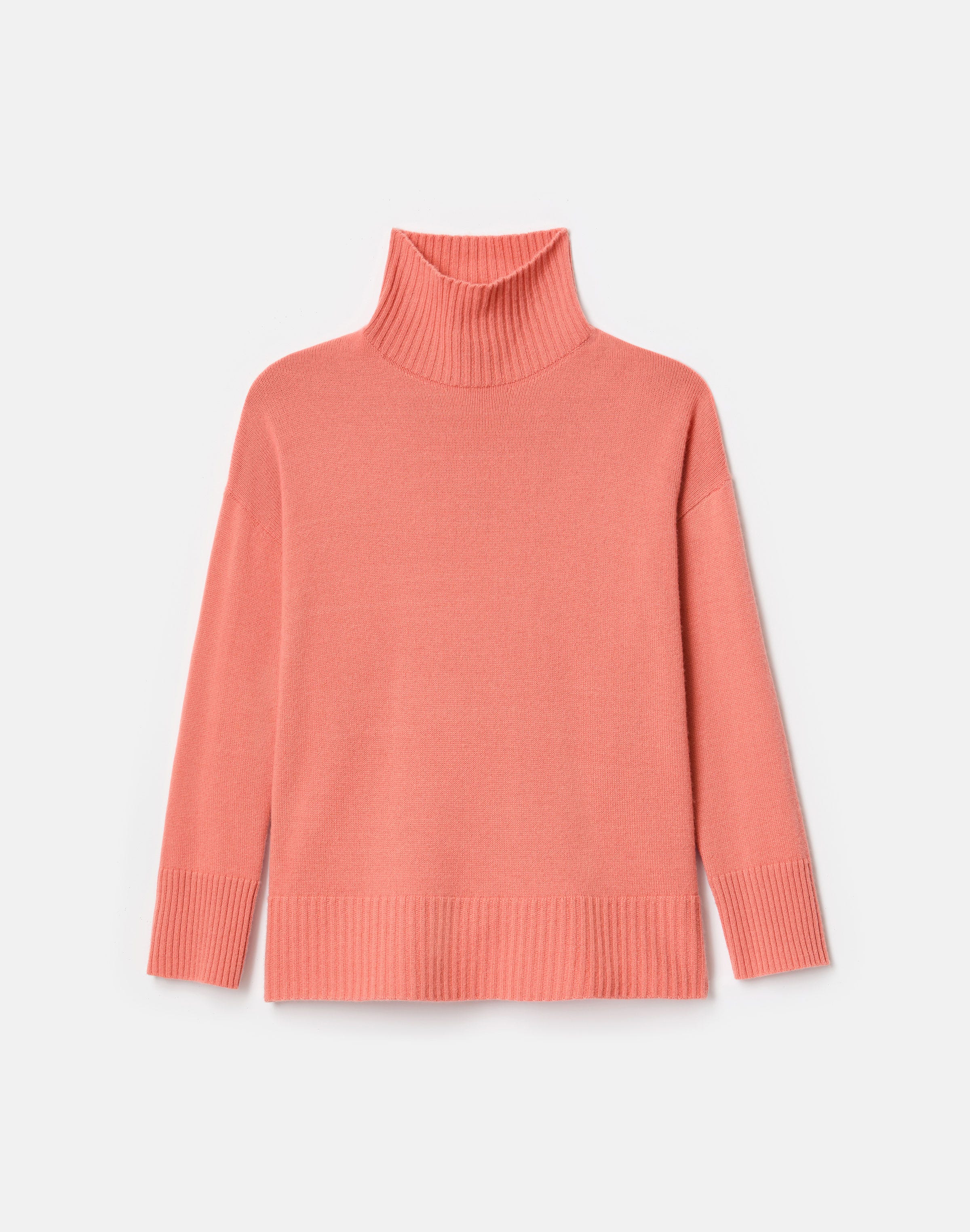 Cashmere Stand Collar Sweater