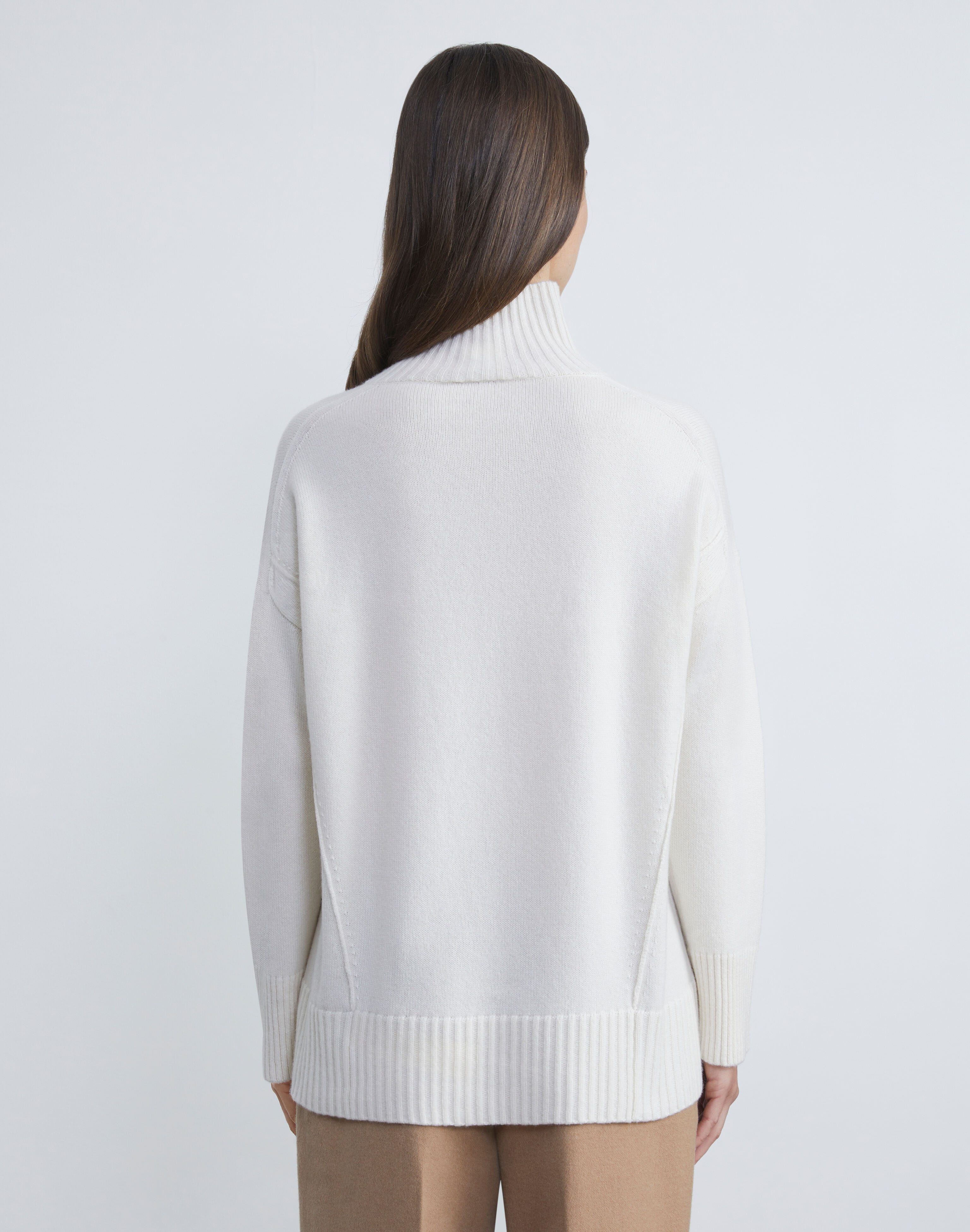 Cashmere Stand Collar Sweater