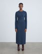 KindCashmere Wrap Front Sweater Dress