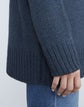 Italian Alpaca-Silk Raglan Sleeve V-Neck Sweater