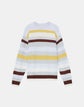Cashmere Nautical Stripe Crewneck Sweater