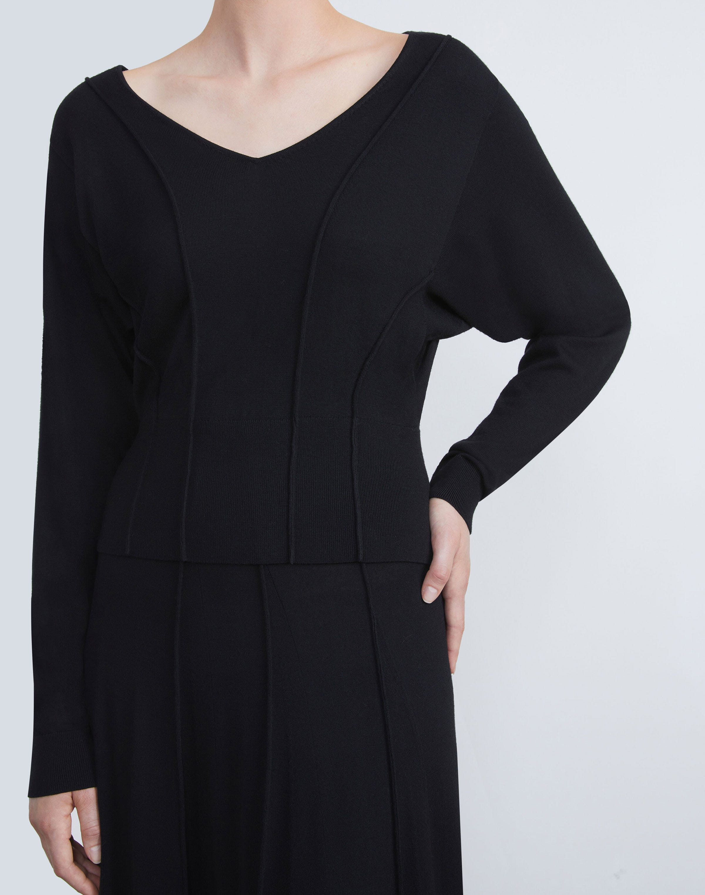 Responsible Fine Gauge Merino Convertible Sweater