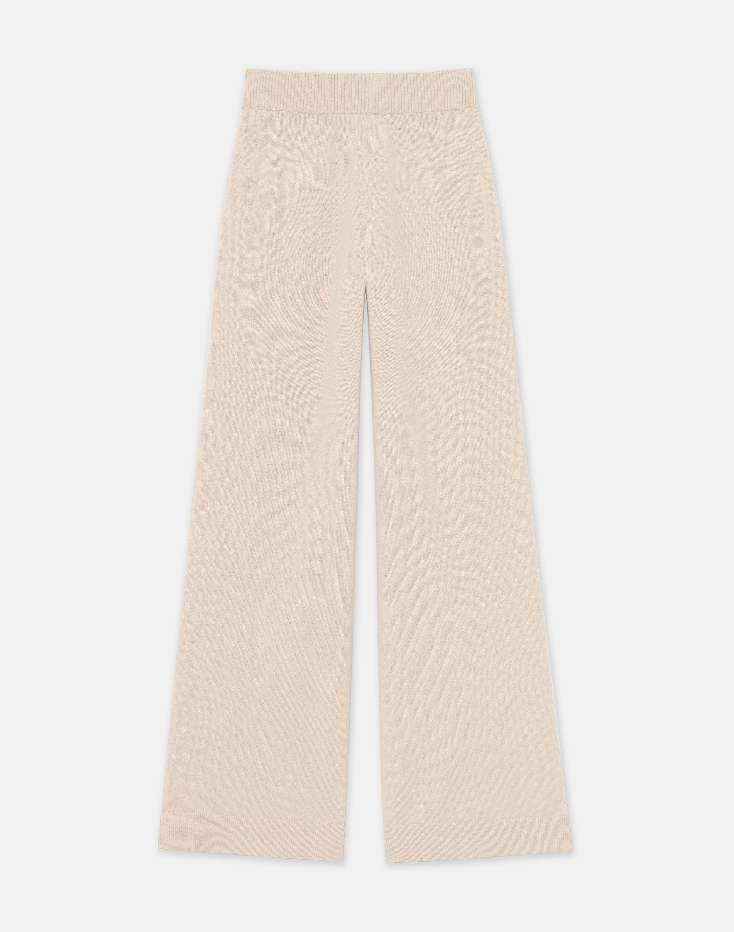 Responsible Wool-Cashmere Wide Leg Pant