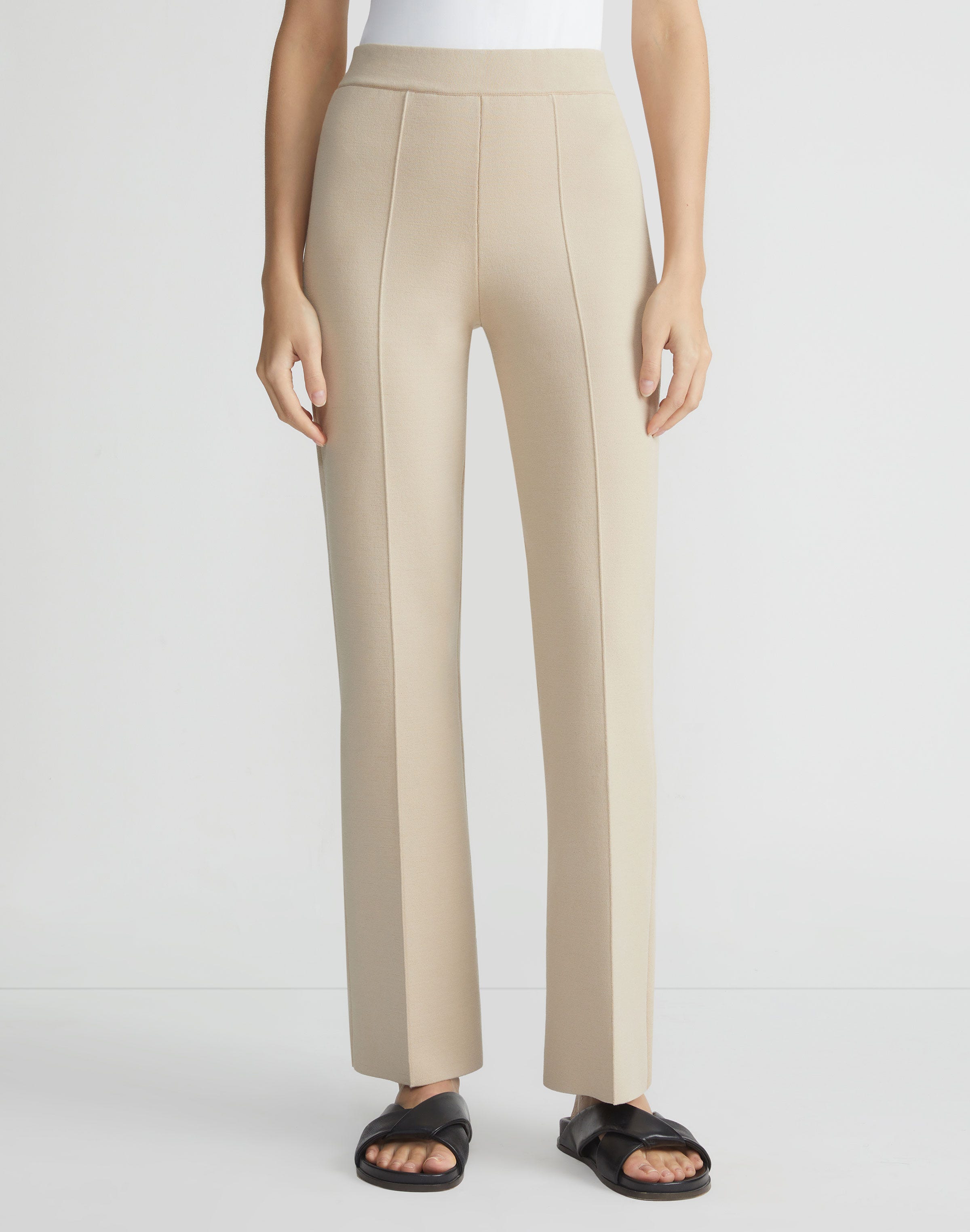 Responsible Matte Crepe Foley Flare Pant