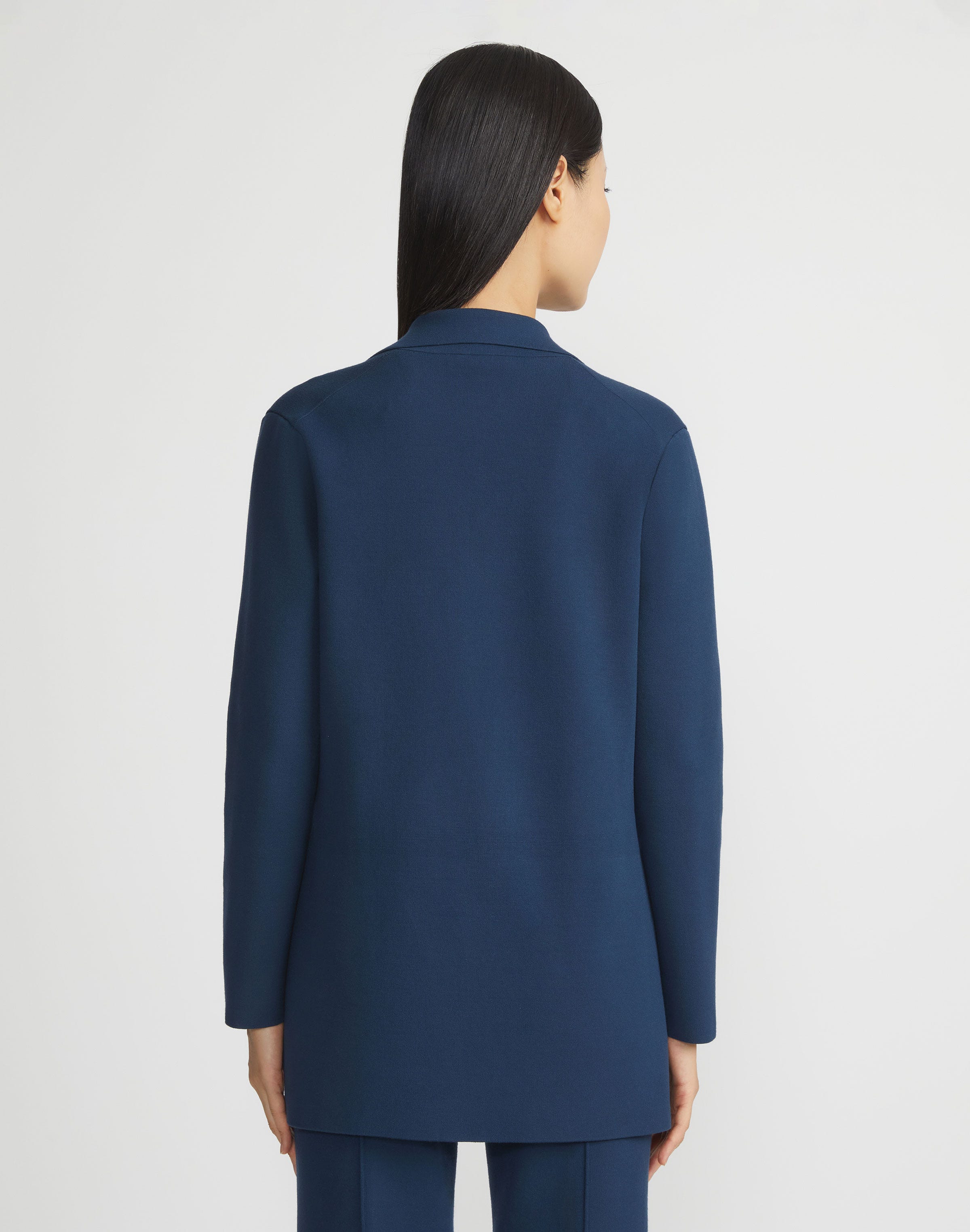 Responsible Matte Crepe Knit Blazer
