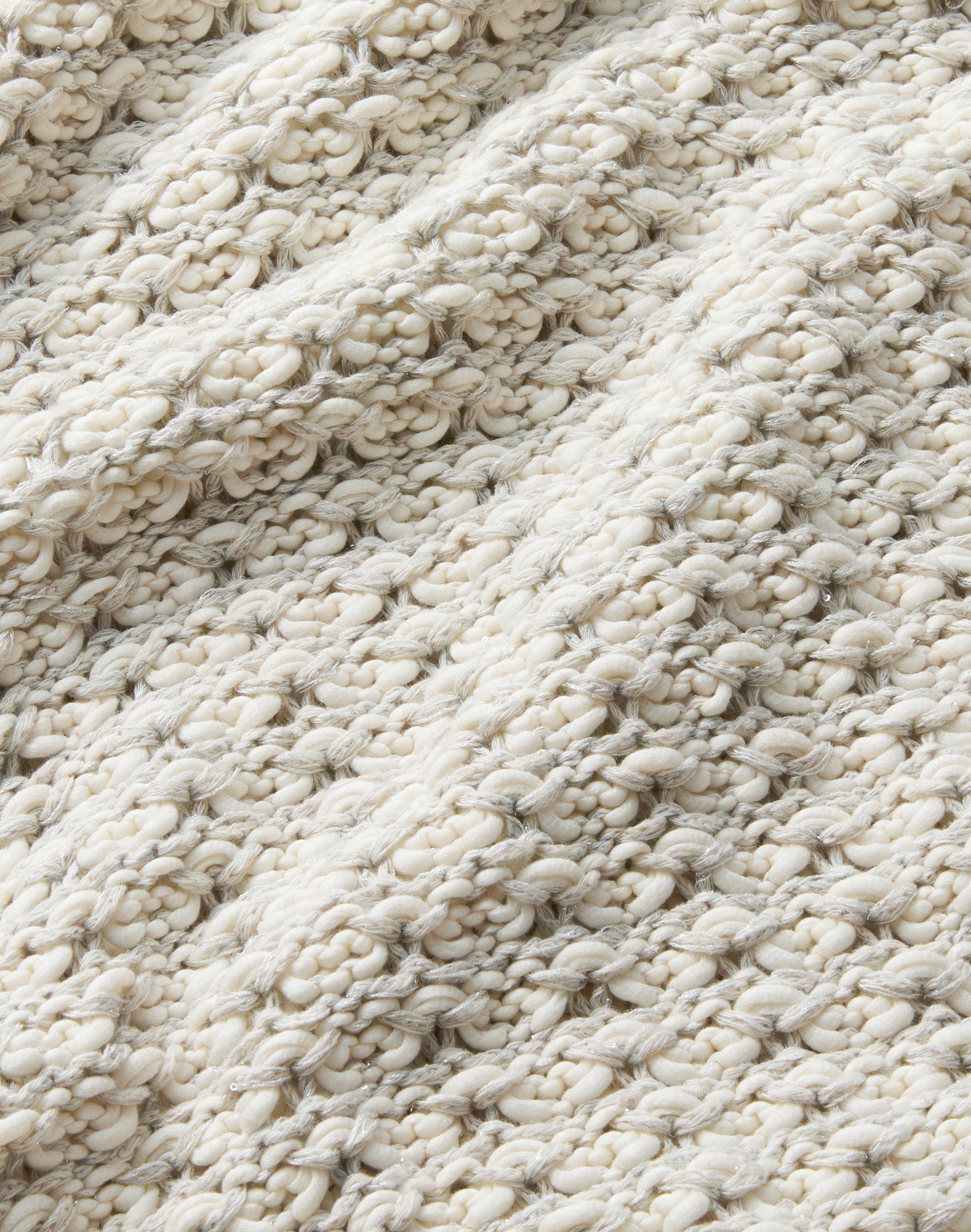 Cotton Open Stitch Sweater Vest