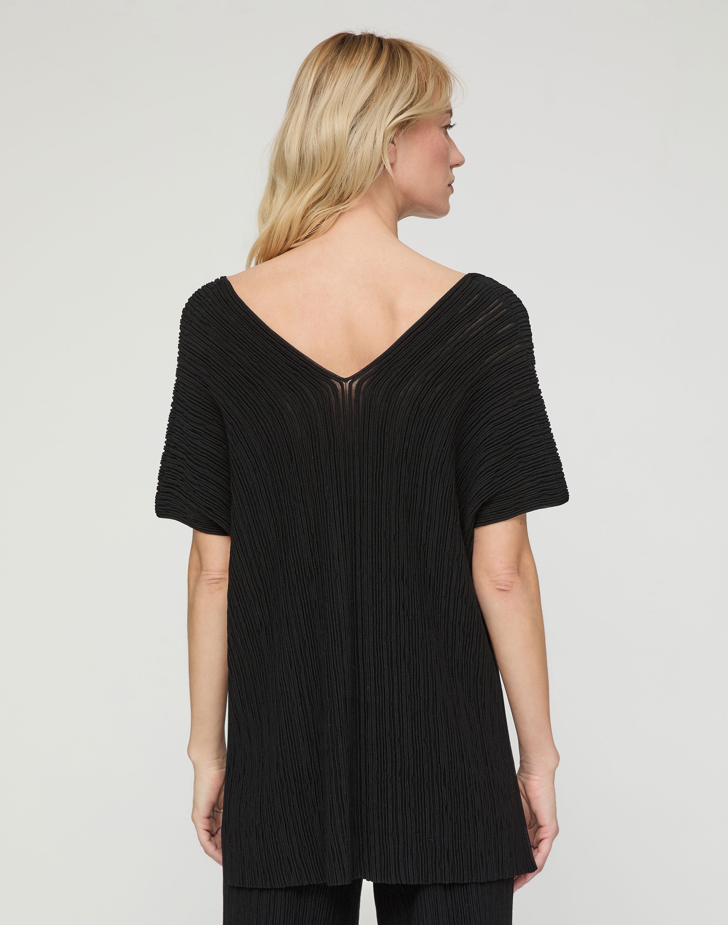 Finespun Voile Ottoman Rib Tunic