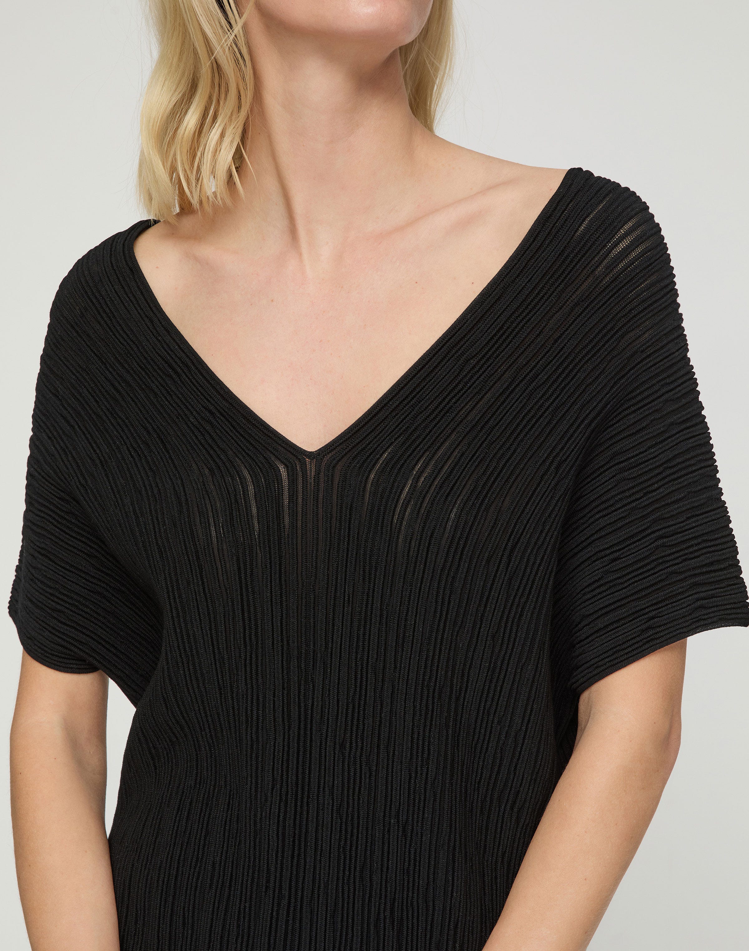 Finespun Voile Ottoman Rib Tunic