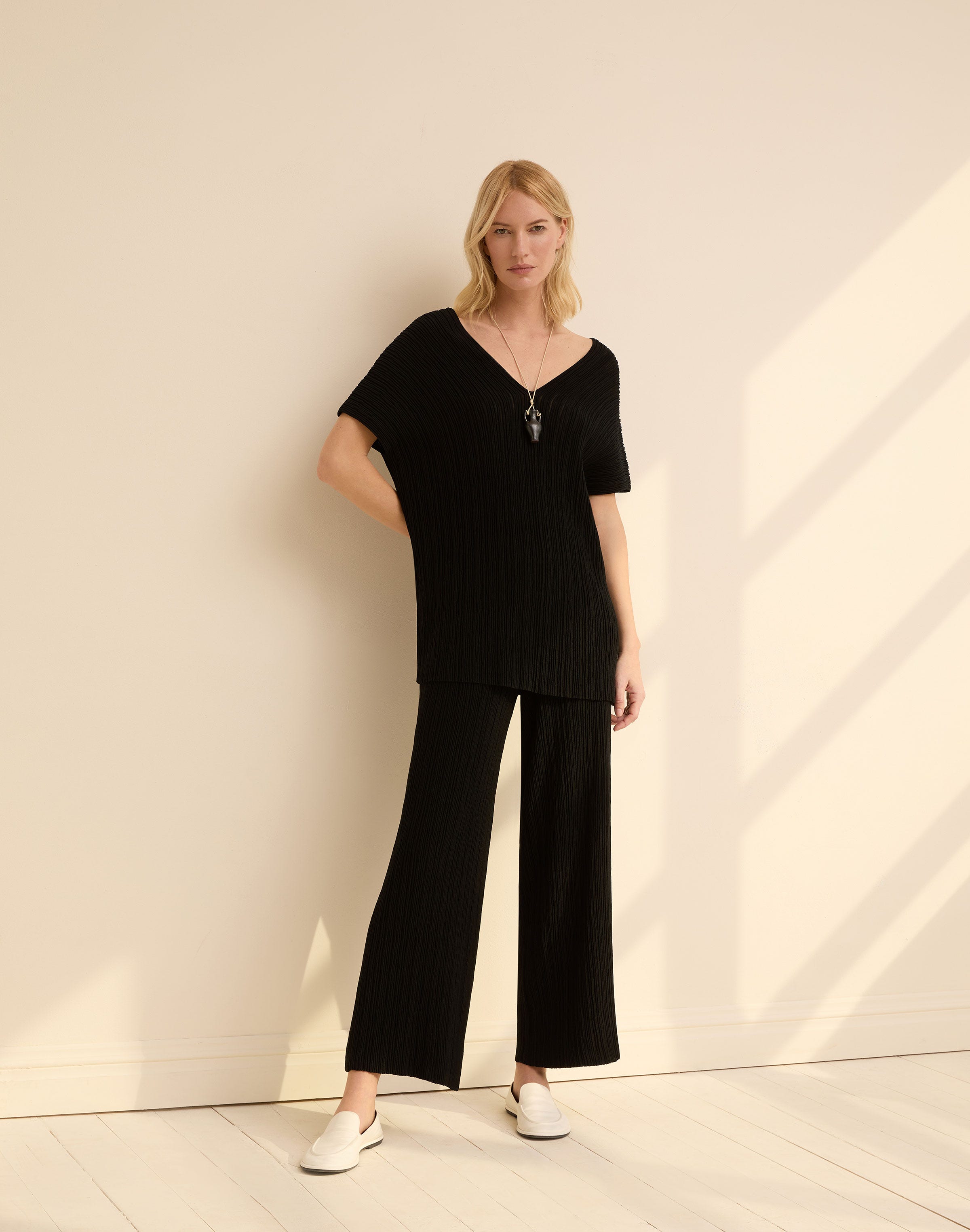 Finespun Voile Ottoman Rib Tunic