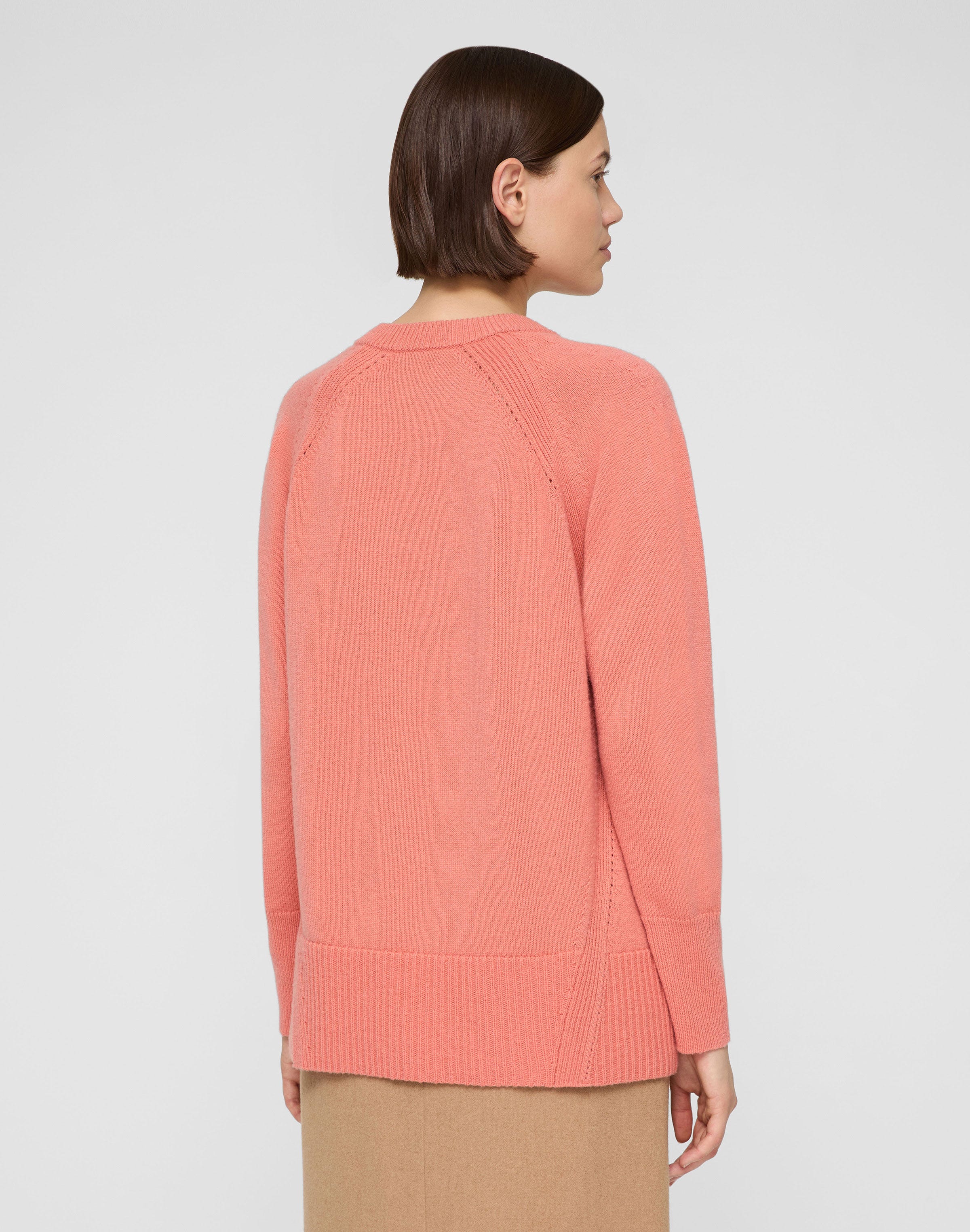 Wool-Cashmere V-Neck Sweater