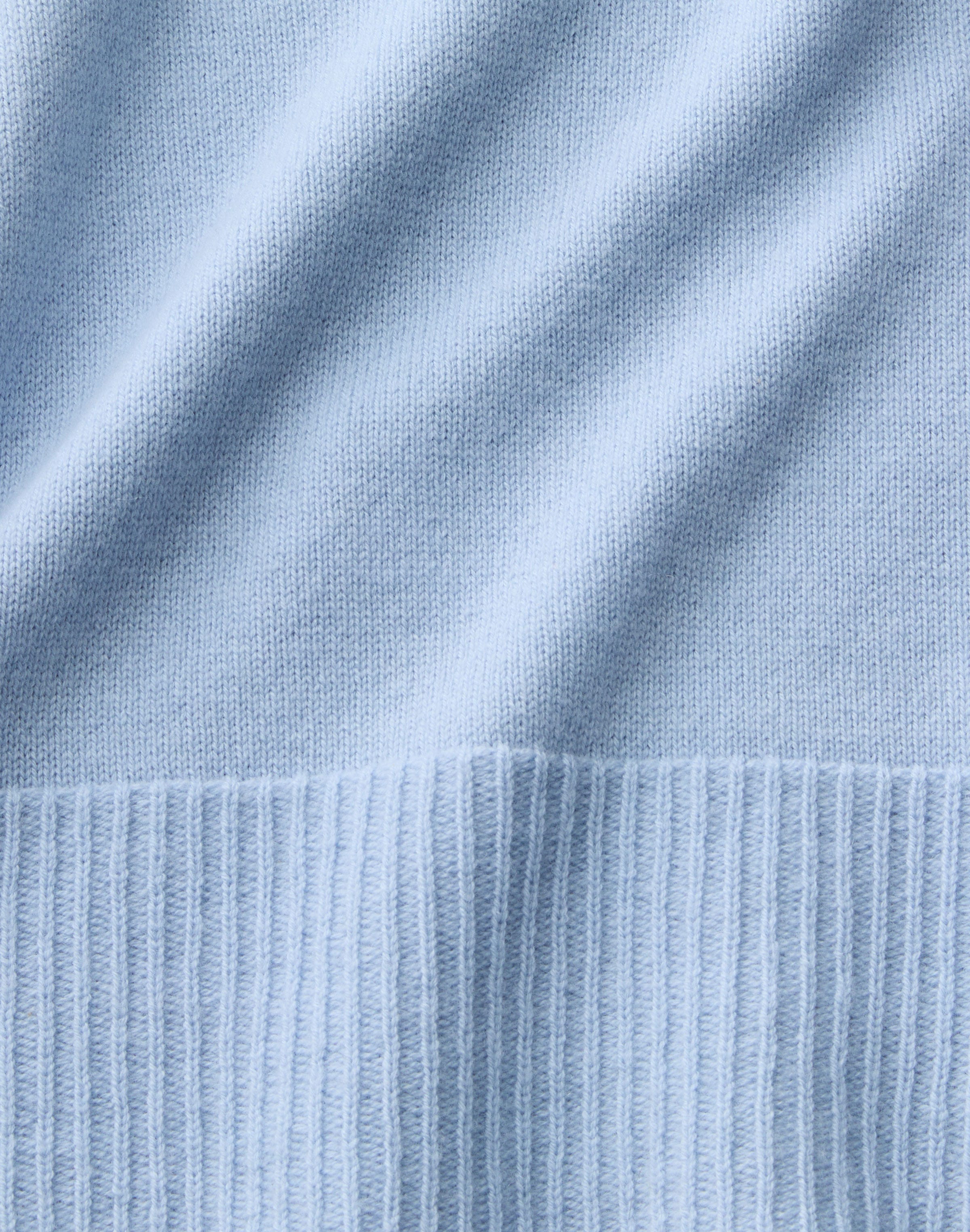 Wool-Cashmere V-Neck Sweater