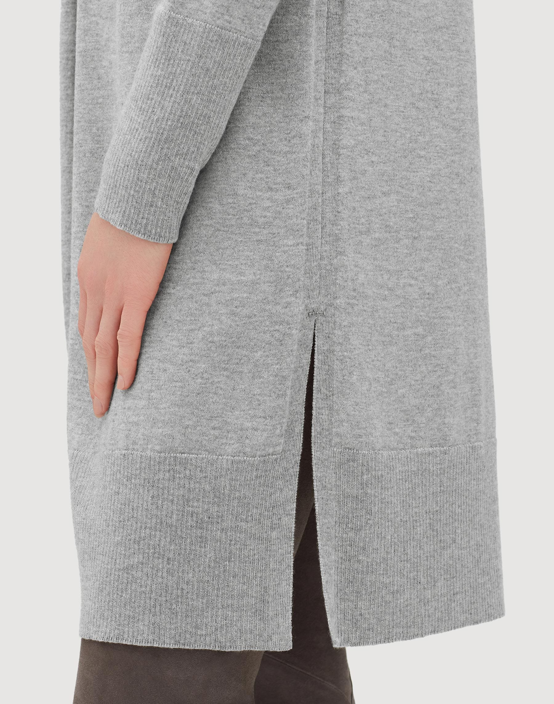 Luxurious Cashmere Silk Open Front Cardigan
