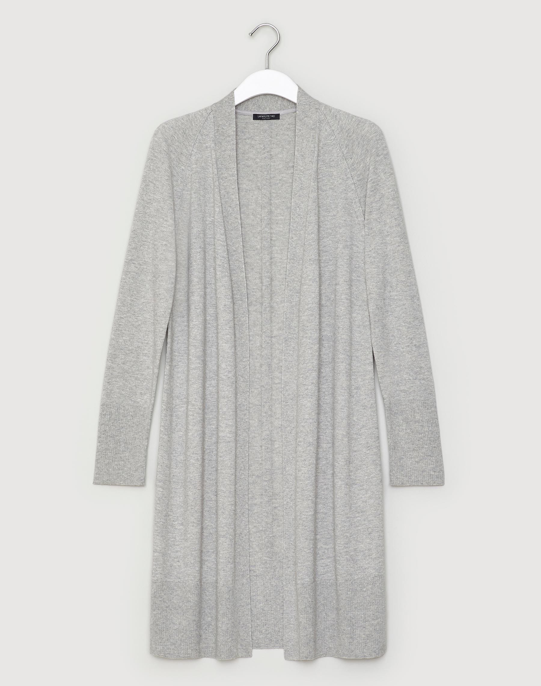 Luxurious Cashmere Silk Open Front Cardigan