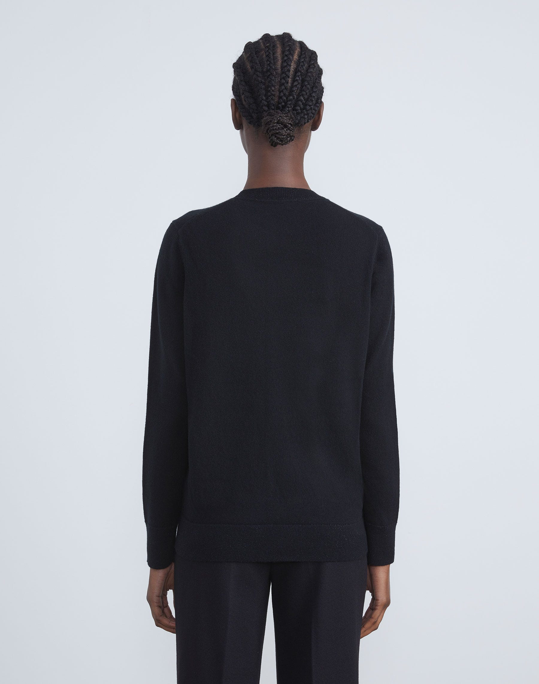 Plus-Size Cashmere Crewneck Sweater